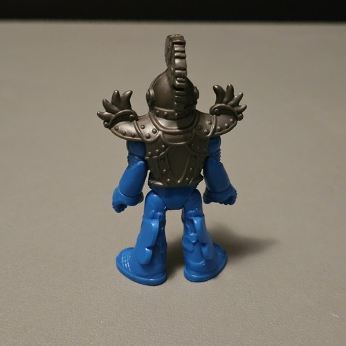 Blue Knight Imaginext Man Figure with Armor Toy Warrior - Picture 3 of 7