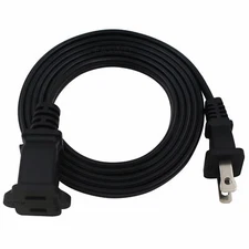 Electric Cable AC Power Extension Cord For Vizio Sony Emerson Samsung TV