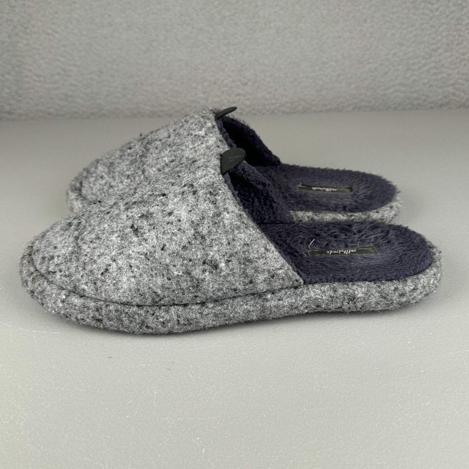 Allbirds Slippers Womens 6.5 Heathered Gray Wool Dwellers Slip On House Shoes-image