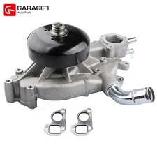 For Chevrolet GMC Tahoe Yukon 4.8 5.3 6.0 L Vortec Water Pump W/ Gasket AW5104