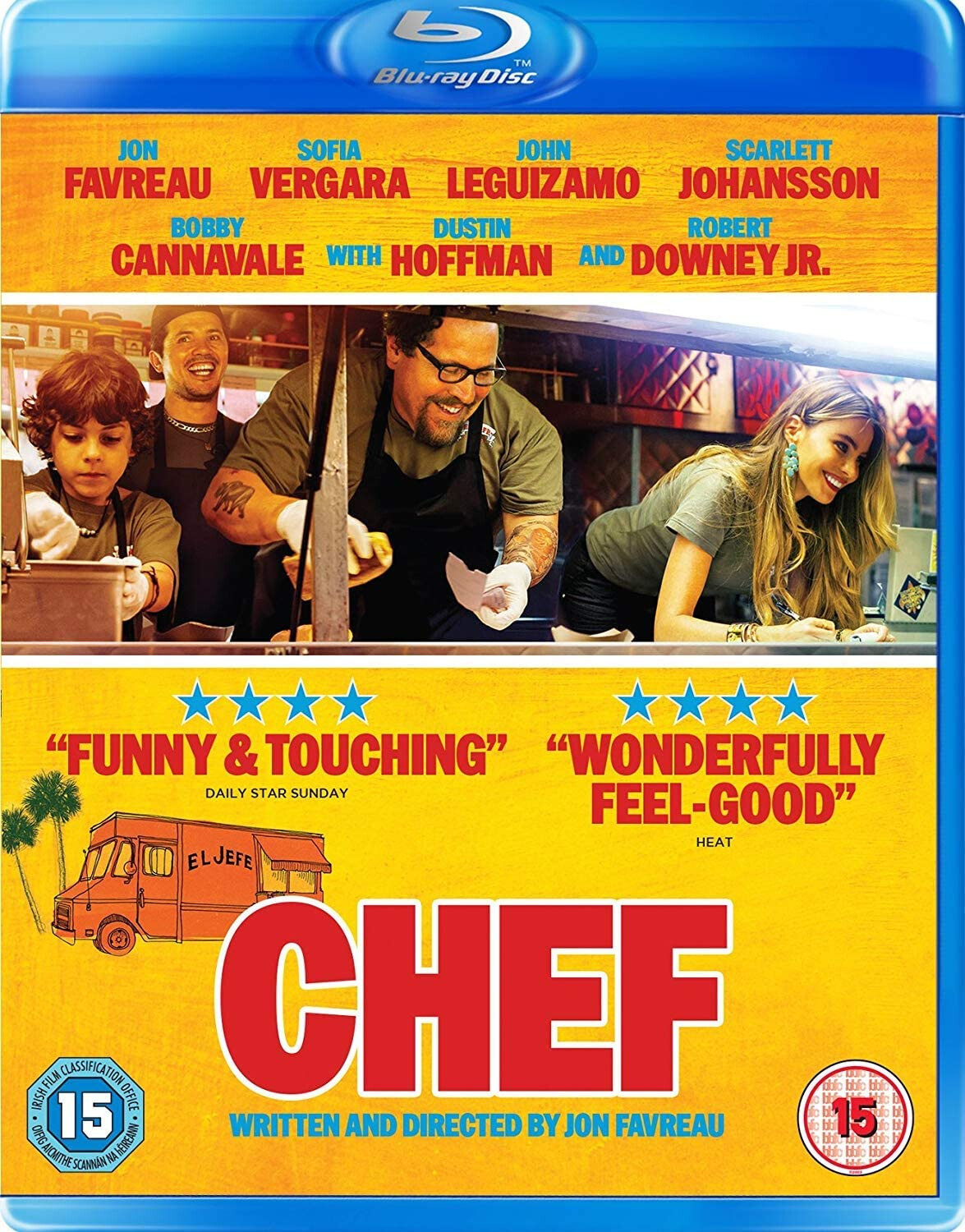 Chef (Blu-ray) Amy Sedaris Bobby Cannavale Emjay Anthony Sofia Vergara