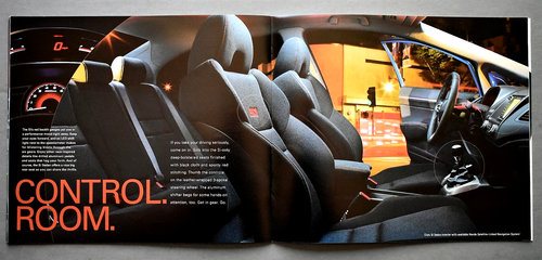 Brochure vendita HONDA CIVIC BERLINA 2008, HYBRID & SI BERLINA ~30 PAGINE ~10" X 8,5" - Foto 13 di 15