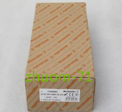 1PC  Weidmuller power supply CP PM SNT 250W 12V 21A 7760052053