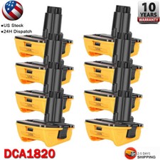 DCA1820 20V MAX To 18V USB Adapter Converter For Dewalt 20Volt Li-ion Battery US