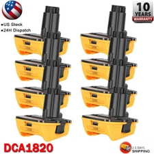 DCA1820 20V MAX To 18V USB Adapter Converter For Dewalt 20Volt Li-ion Battery US