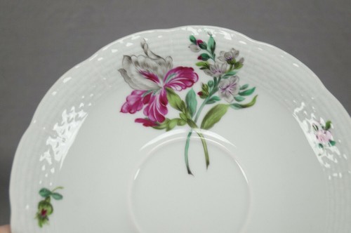 Herend Bouquet De Rose 750GRB Bouillon Cup & Saucer Circa 1915 - 1930 A - Picture 8 of 12