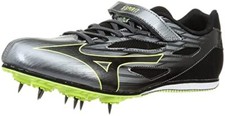 Mizuno Track  Field Spike Shoes X SPIRIT WIDE U1GA2225 Gray Black Lime US9