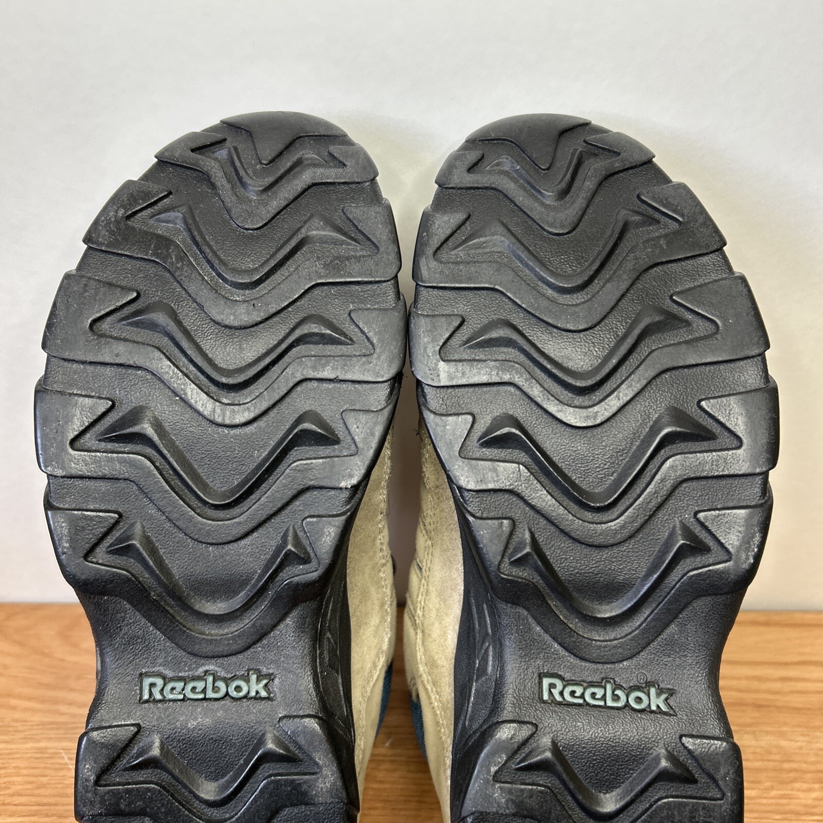 Reebok Brown/Blue Suede Leather Hiking Trail Shoes Boots Sneakers Men’s Size 7 thumbnail 11