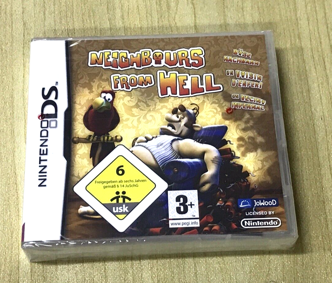 NINTENDO DS NEIGHBOURS FROM HELL BRAND NEW SEALED (PAL) REGION