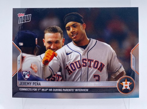 2022 Topps Now 16 Jeremy Peña