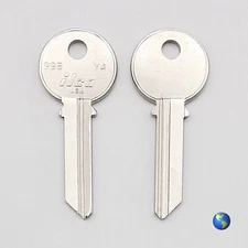 Y4 Key Blanks for Various Products by Yale (3 Keys)