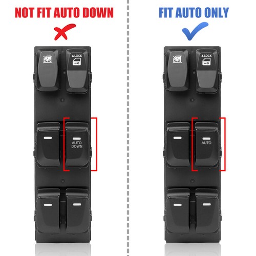 4X RHD Power Window Switch Control Lifter 93580-2Z000 For Hyundai ix35 2010-2017 - Picture 4 of 20