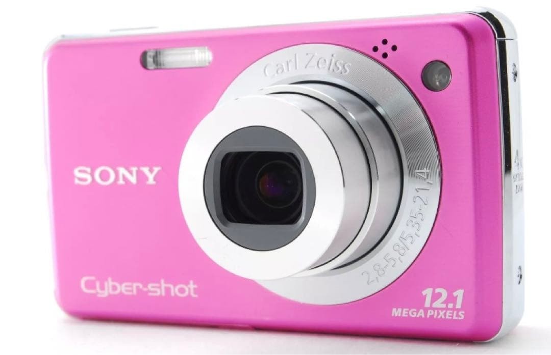 Sony Cyber-Shot DSC-W220 Pink Compact Digital Camera Excellent