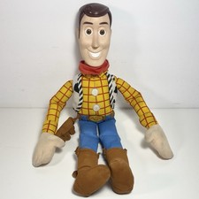 Disney Toy Story Woody Cowboy Plush Soft Toy Stuffed Animal Vintage Collectible