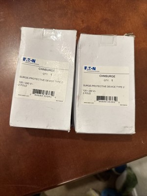 Eaton CHNSURGE CH Cutler Hammer Circuit Breaker Surge Protective Device 120/240v