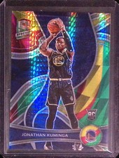 2021-22 Panini Spectra #106 Jonathan Kuminga Asia Red & Yellow #/75