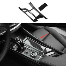 Carbon Fiber Cover Trim For Cadillac CT5 Inner Gear Box Shift Panel 2020~2024