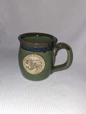 Yorktown Battlefield Siege Of Yorktown 1781 Souvenir Stoneware Mug 12 Oz