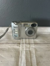 NIKON COOLPIX E5600 Digital Camera Silver 5.1 Mega Pixels 35-105mm Zoom - TESTED