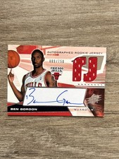 2004-05 SPx - Autographed Rookie Jersey Ben Gordon #89/750 (AU, MEM, RC)