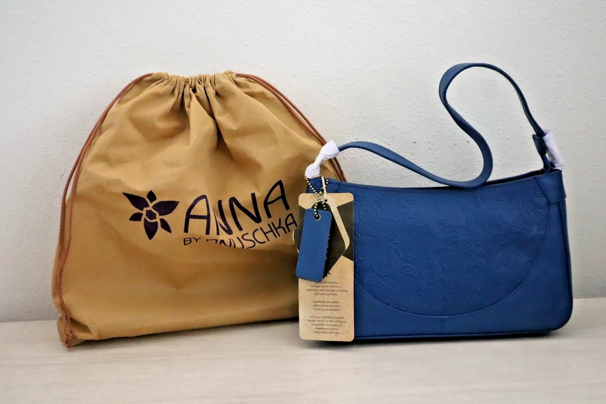 Blue Bags & Handbags Anuschka Leather Exterior for Women for  display picture 1