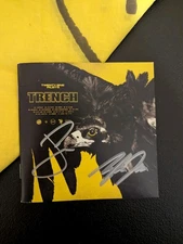 SIGNED twenty one pilots Trench CD Autographed Booklet + bandana