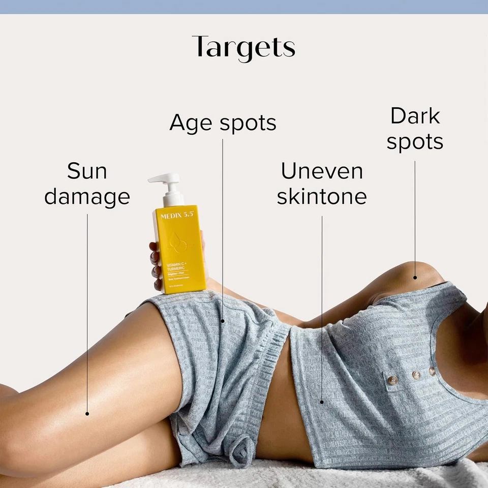 Medix 5.5 Vitamin C Lotion + 15 Fl Oz (Pack of 2), C + Collagen Cream  - Image 2 of 4