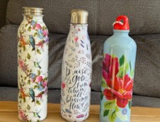 wWater Bottles, Set of 3, Various Designs by Pioneer Woman, Altar'd State, etc