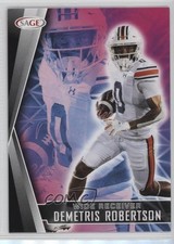 2022 SAGE Low Series Black Demetris Robertson #14 0q1p