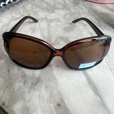 O by OSCAR de la Renta 1309P Brown Polarized Sunglasses New