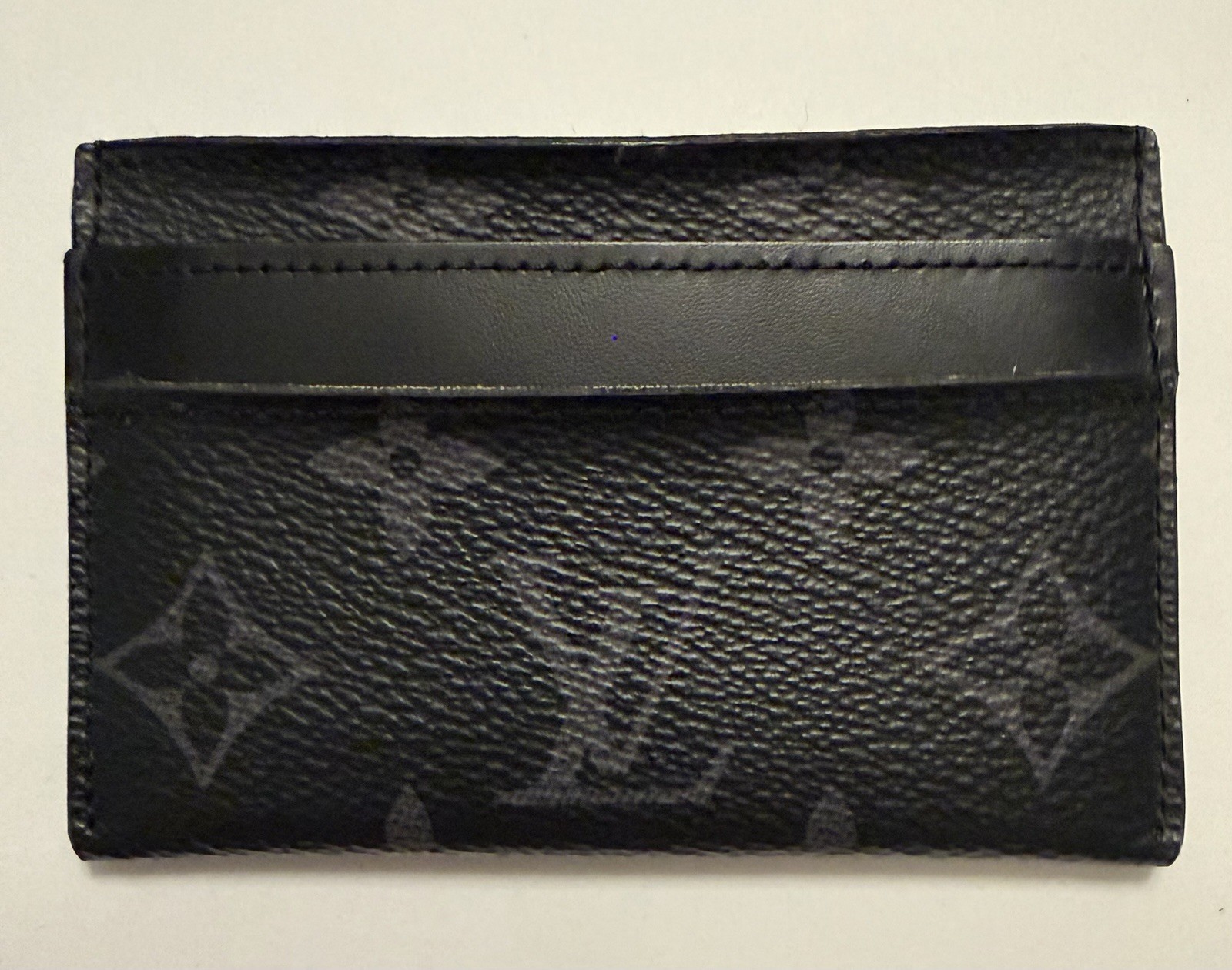 Authentic Louis Vuitton Monogram Eclipse Card Hol… - image 10