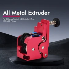 Upgraded All Metal Extruder Kit Dual Gear Drive Extrusion Kit for K1/K1C /K1 Max