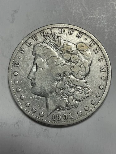 1901 S Morgan Silver Dollar Very Fine
