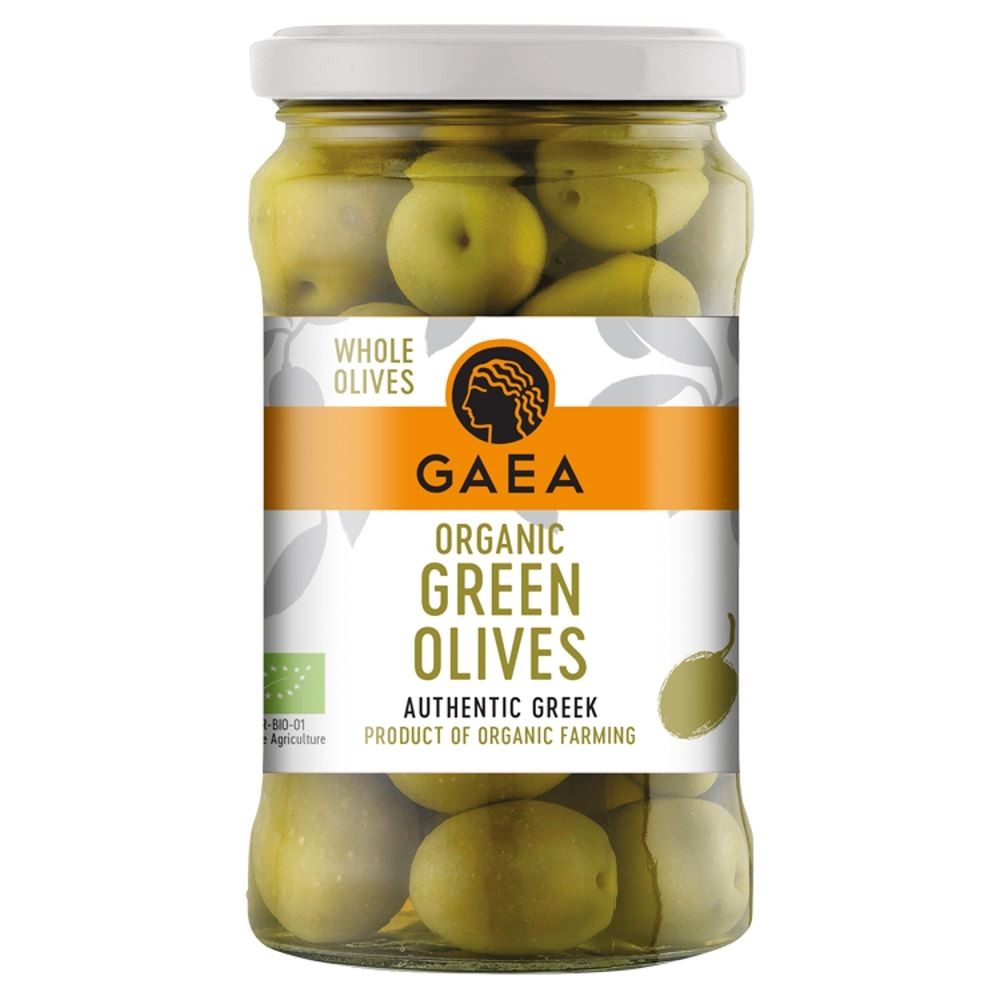 Gaea Pitted Green olives 290g - 2 Pack