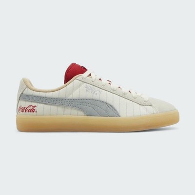 Puma Suede x Coca-Cola Unisex White Trainers Collaboration UK Size 3.5-10 unisex