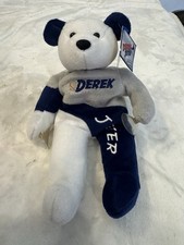 Salvinos Bammers New York Yankees 2 Derek Jeter Beanie Baby Bear      48 