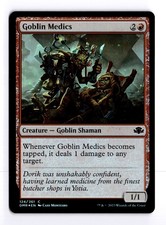 Goblin Medics 124 Foil Dominaria Remastered C MTG LP