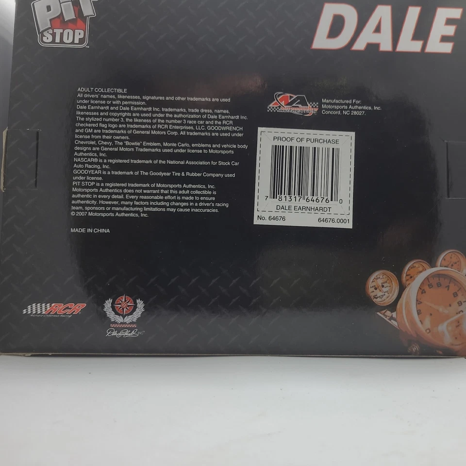 Capucha coleccionable Dale Earnhardt Sr “The Man” Continue The Legend escala 1:8 NUEVO Foto 2 de 2