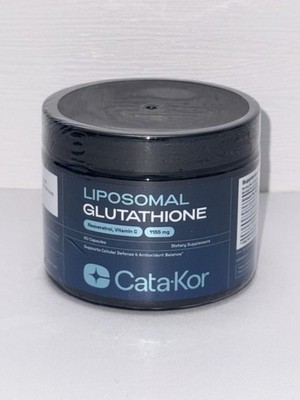 Cata-Kor Liposomal Glutathione Supplement 1155 mg|Vitamin C/Riboflavin  Exp03/28