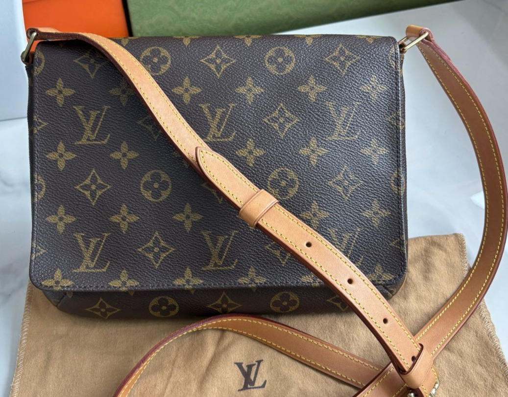 Louis Vuitton Musette Tango Vintage Shoulder Crossbody Bag