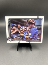2025 Daulton Varsho Topps Series 1 Golden Mirror Image Variation #119 Blue Jays