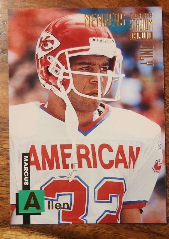 1994 Topps Stadium Club Members Only - Marcus Allen #44