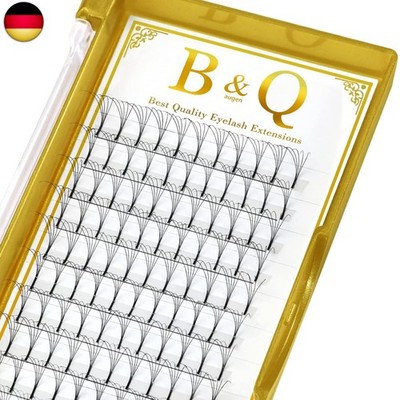 B&Qaugen Fertige Wimpernfächer 5D-D-0.07-MIX Lang Fuß Fertige Fächer Wi