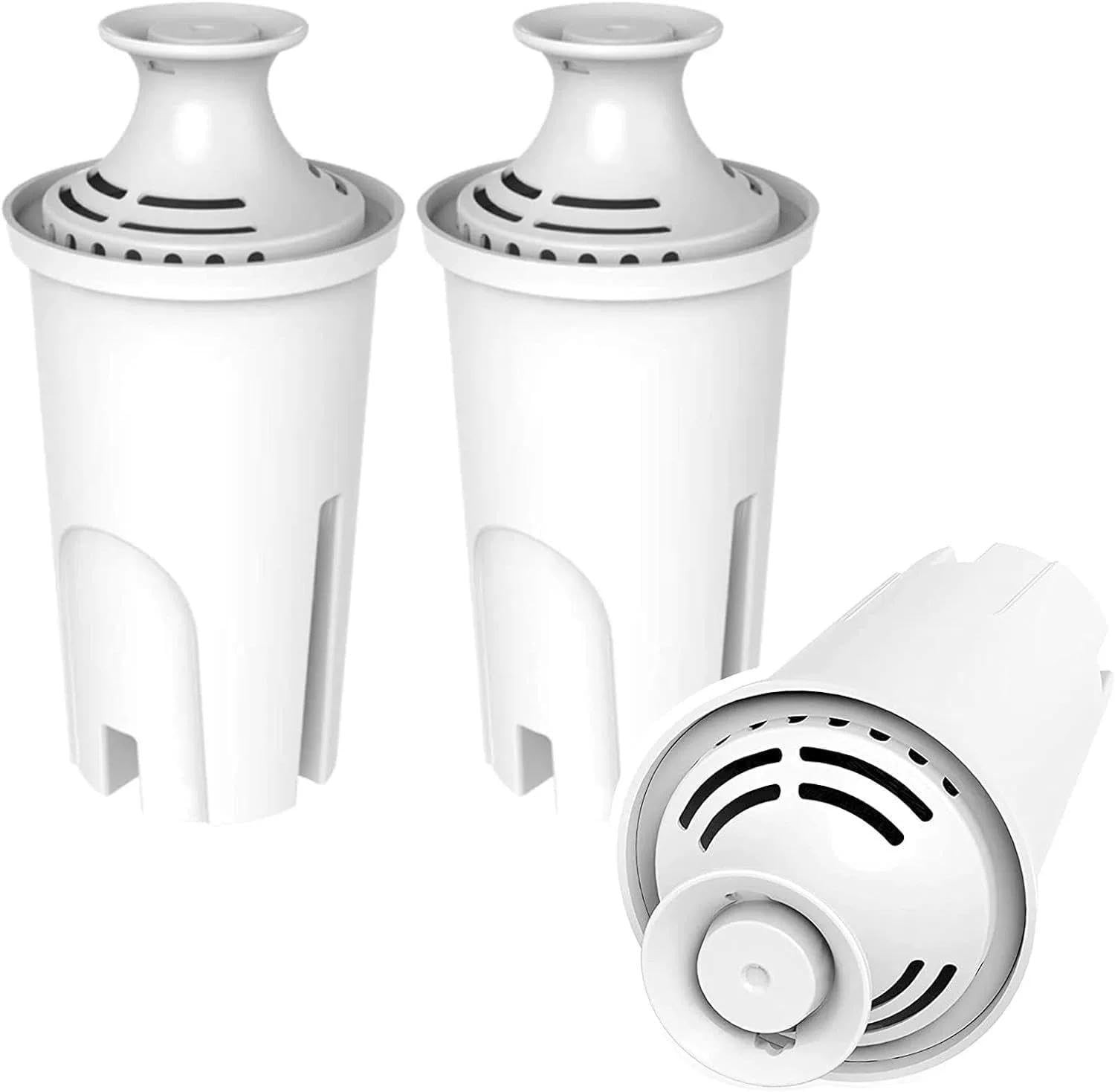 OB03 Water Filter 3-Pack Compatible with Brita Classic 35557 Mavea 107007