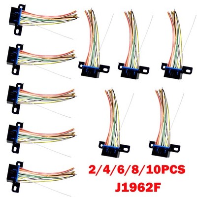 2-10x Universal Diagnostic OBD2 Female Connector Car 16 Pin Female Plug J1962F