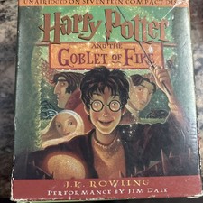 Harry Potter And The Goblet Of Fire Unabridged 17 CD Set Audiobook - Pre-owned