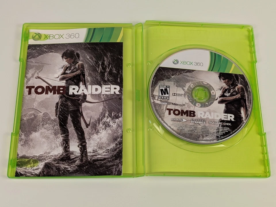 Tomb Raider (Microsoft Xbox 360, 2013) ➡️CIB Complete - Tested - Near Mint 📀! - Image 3 of 4
