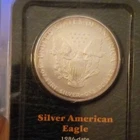 U.S. Mint American Eagle 1 oz .999 Fine Silver Bullion Coin Business Uncert