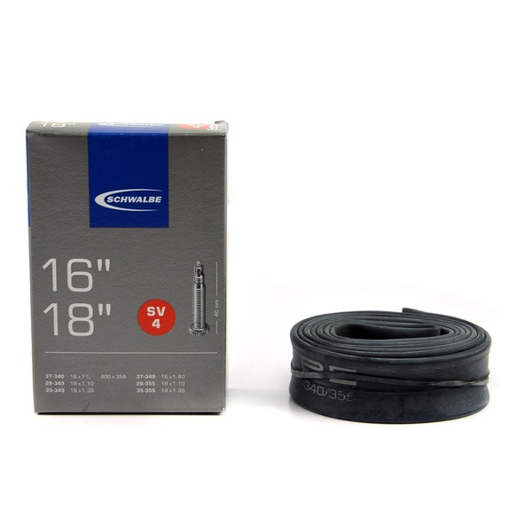 Schwalbe Fahrrad-Schlauch SV4 16/18X1 1/8-1 3/8'' 28/37-340/355 Sv40Mm-image