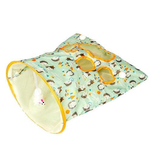 Pet Cats Tunnel Interactive Play Toy Cat Drill Bag Use Indoor Toys - Picture 11 of 13